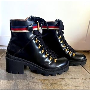 Gucci Combat Boots